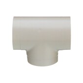 Mantelfolie, KU T- Stück Formteil aus PVC- Hartfolie